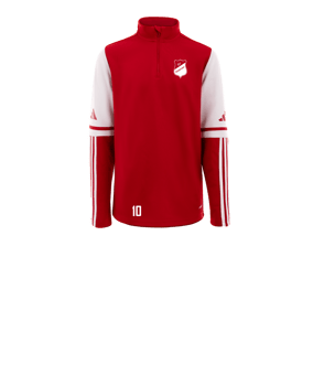 adidas Squadra 25 HalfZip Sweatshirt Kids Rot