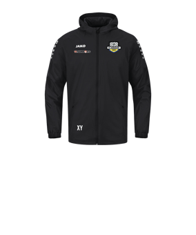 JAKO Team 2.0 Allwetterjacke Kids Schwarz F800