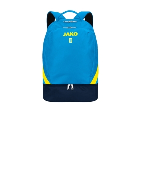 JAKO Iconic Rucksack Blau F444