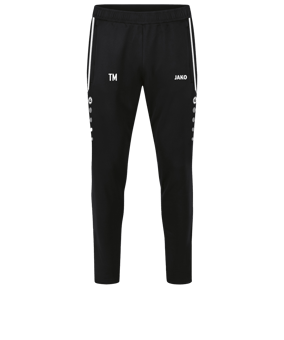 JAKO Allround Trainingshose Schwarz F800