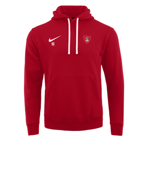 Sweat à capuche en polaire Nike Park 20 Rouge blanc F657