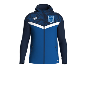 JAKO Iconic Kapuzenjacke Kids Blau F403