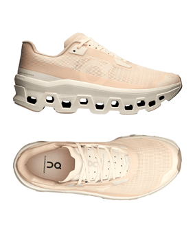 On Running Damen Cloudmonster Void Laufschuh Weiß - weiss