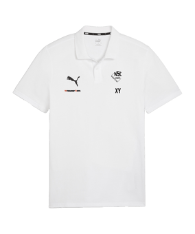 PUMA teamGOAL Casuals Poloshirt Weiss F04