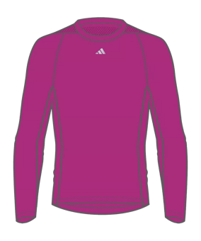 adidas Tech Fit Sweatshirt Lila - lila