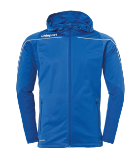 uhlsport Stream 22 Kapuzenjacke Kids Blau F03 - blau