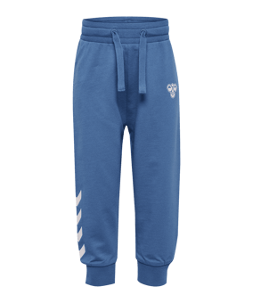 Hummel Mini Reg Logo Hose Kids Blau F7379 - blau