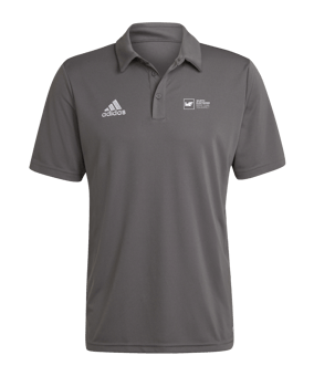 adidas Entrada 22 Poloshirt Grau