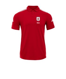 adidas Squadra 25 Polo Rot
