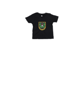Merch Baby T-Shirt Black | #logo4c