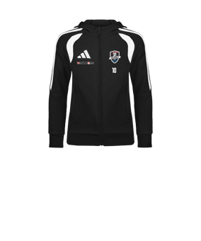 adidas Tiro 26 League Kapuzenjacke Kids Schwarz