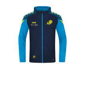 JAKO Performance Kapuzenjacke Kids Blau F908