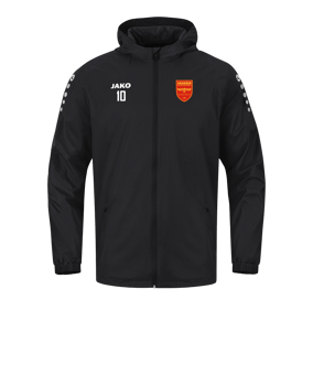 JAKO Team 2.0 Allwetterjacke Schwarz F800