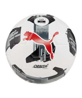 PUMA Orbita 4 HYB Trainingsball Weiss F02 - weiss