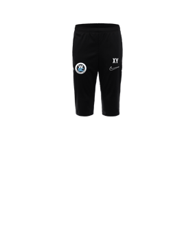 Nike Academy 25 3/4 Trainingshose Kids Schwarz F010