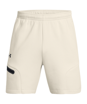 Under Armour Unstoppable Fleece Short Weiß F110 - weiss