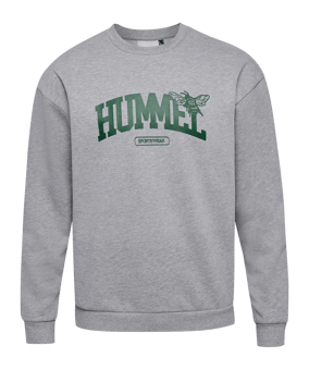 Hummel Loose University Bee Sweatshirt Grau F2006 - grau
