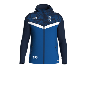 JAKO Iconic Kapuzenjacke Kids Blau F403