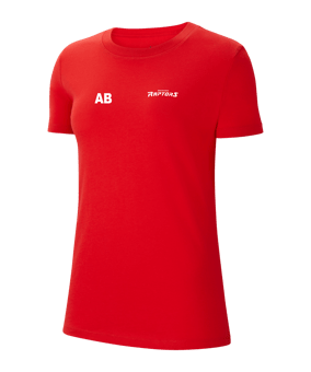 Nike Park 20 T-Shirt Damen Rot Weiss F657
