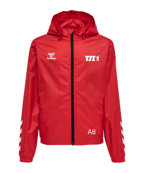 Hummel hmlCORE XK Spray Jacke Kids Rot F3062