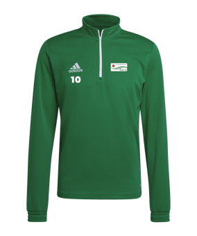 adidas Entrada 22 HalfZip Sweatshirt Grün