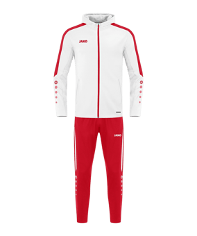 JAKO Power Trainingsanzug Kids Weiß F004 - weiss