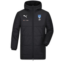 PUMA Bench Jacke Schwarz Weiss F03