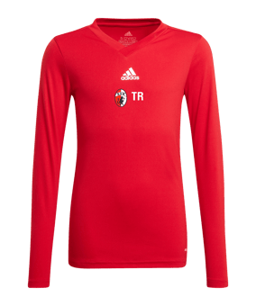 adidas Team Base Top langarm Kids Rot