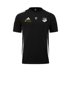adidas Tiro 24 T-Shirt Schwarz Weiss