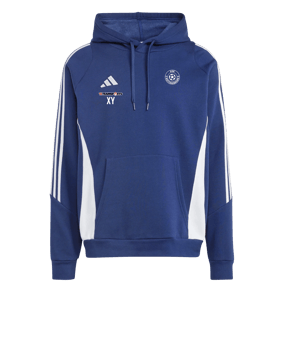 adidas Tiro 24 Hoody Blau Weiss