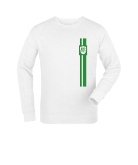 Merch Roller Sweatshirt White | #stripes 2