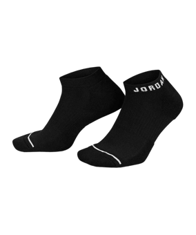 Jordan Everyday Cush No Show Socken Schwarz F010 - schwarz