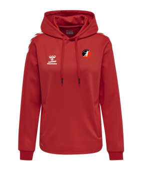 Hummel hmlCORE XK Poly Hoody Damen Rot F3062