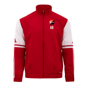 adidas Präsentationsjacke Rot