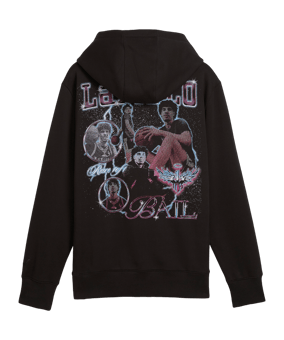 PUMA Melo Iridescent Hoody Schwarz F01 - schwarz