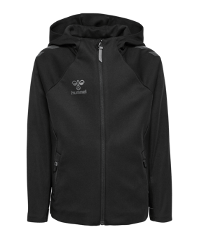 Hummel Cima 2.0 Kapuzenjacke Kids Schwarz F2001 - schwarz