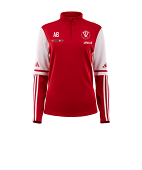 adidas Squadra 25 HalfZip Sweatshirt Damen Rot