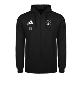 adidas Entrada 26 Kapuzenjacke Schwarz