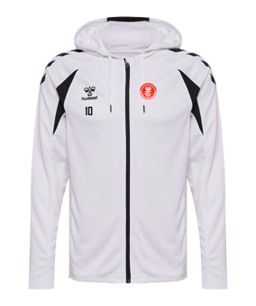 hummel Core 2.0 Kapuzenjacke Weiß F9124