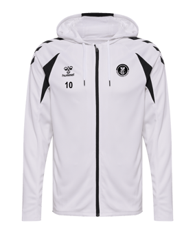 hummel Core 2.0 Kapuzenjacke Weiß F9124