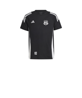 adidas Tiro 24 T-Shirt Kids Schwarz Weiss