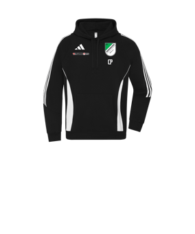 adidas Tiro 24 Hoody Kids Schwarz Weiss