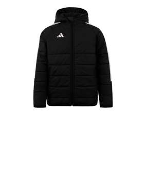 adidas Tiro 24 Chaqueta de invierno Niños  Negro Blanco