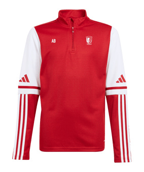adidas Squadra 25 HalfZip Sweatshirt Kids Rot