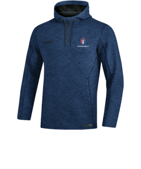 JAKO Premium Basic Kapuzensweatshirt Blau F49