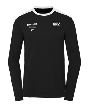 Kempa Emotion 27 Shirt Langarm Schwarz Weiss F003