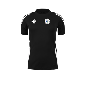 adidas Tiro 24 Trikot Damen Schwarz Weiss