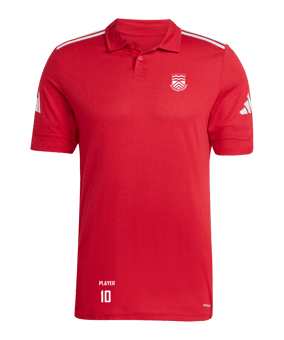 adidas Squadra 25 Polo Rot