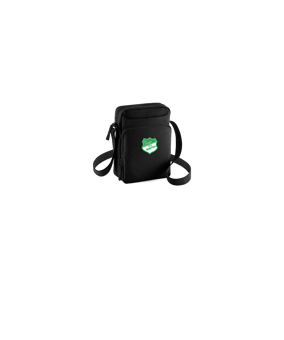 Merch Cross Body Bag Black | #logo4c