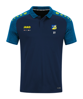 JAKO Performance Poloshirt Kids Blau Blau F908